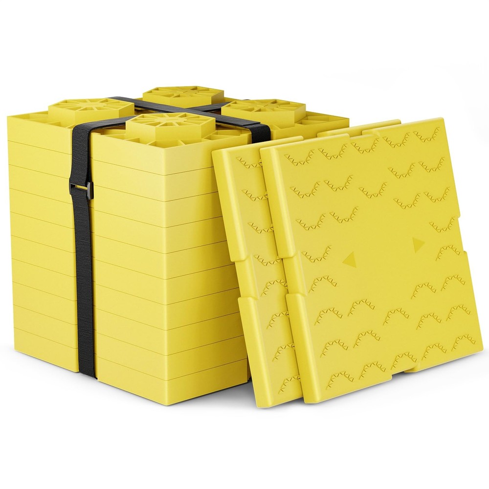 RV Leveling Blocks set 12 Pack Heavy Duty Camper Leveling System