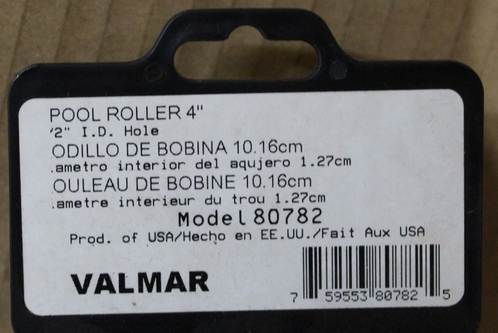 VALMAR 80782 4" POOL ROLLER