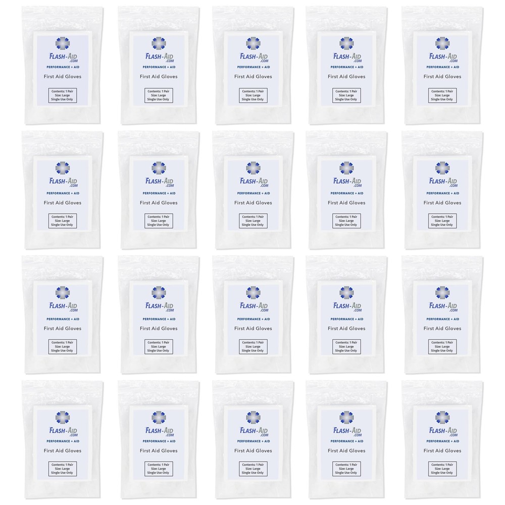 Individually Packaged First Aid Gloves One-Size