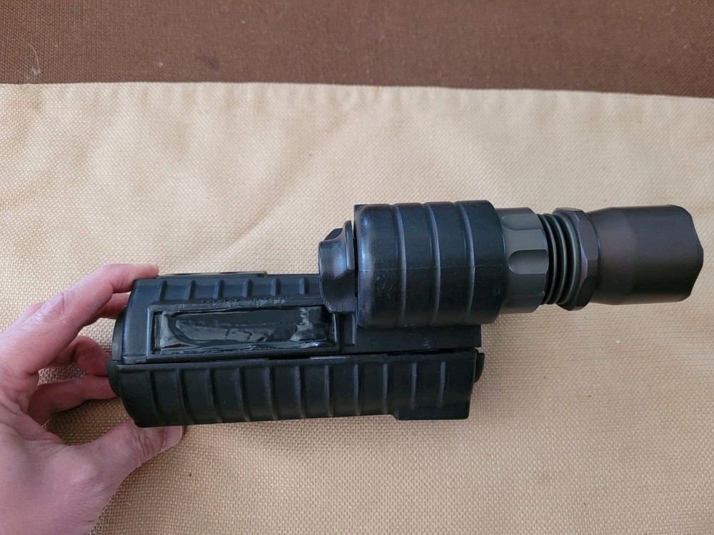 Surefire M500a Handguard with Blue LED Navigation Lights - Fully Functional