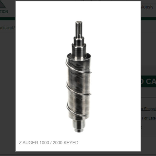 Z AUGER 1000 / 2000 KEYED  #9131283-01