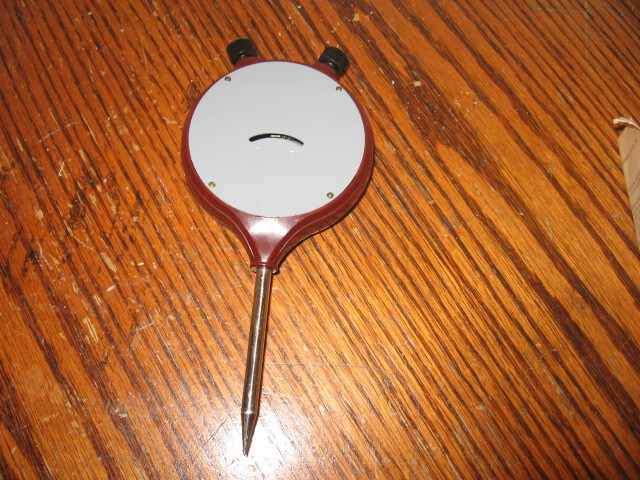 GE Volt Checker Type DX-1 RARE Voltmeter Dk Red Bakelite