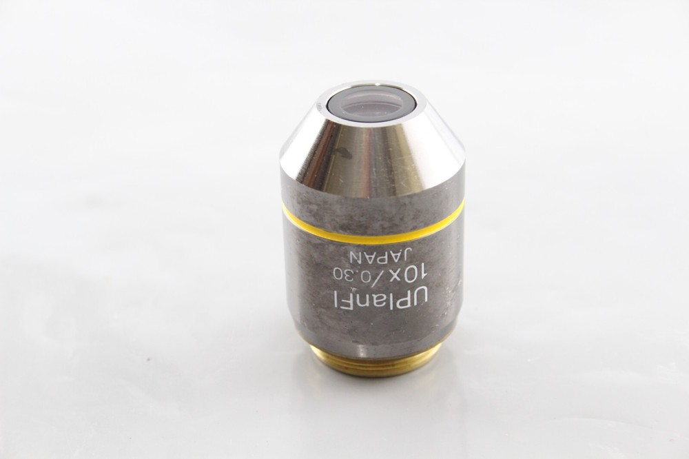 OLYMPUS UPLANFL 10x 0.30 NA MICROSCOPE OBJECTIVE BX IX AX