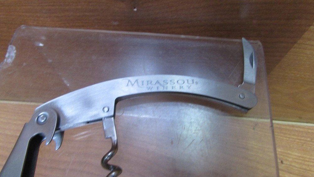 Mirassou Winery Wine Bottle opener corkscrew waiter