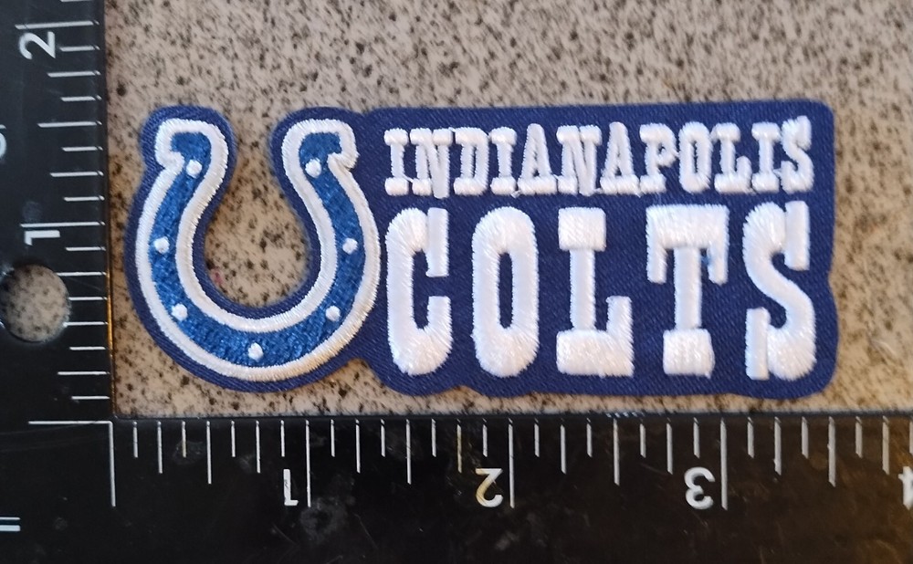 INDIANAPOLIS COLTS IRON ON PATCH