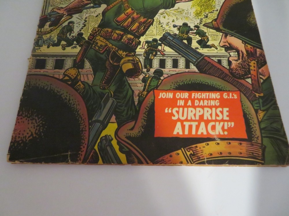 Official Mag Corp Comics Code Battle Ground #9 1956 Comic Book VG- 3.5