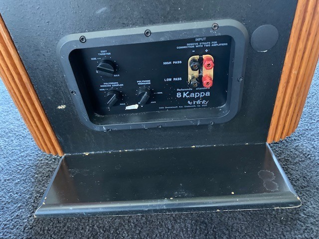 Infinity Kappa 8 Speaker - Fully functional - Sounds wonderful!