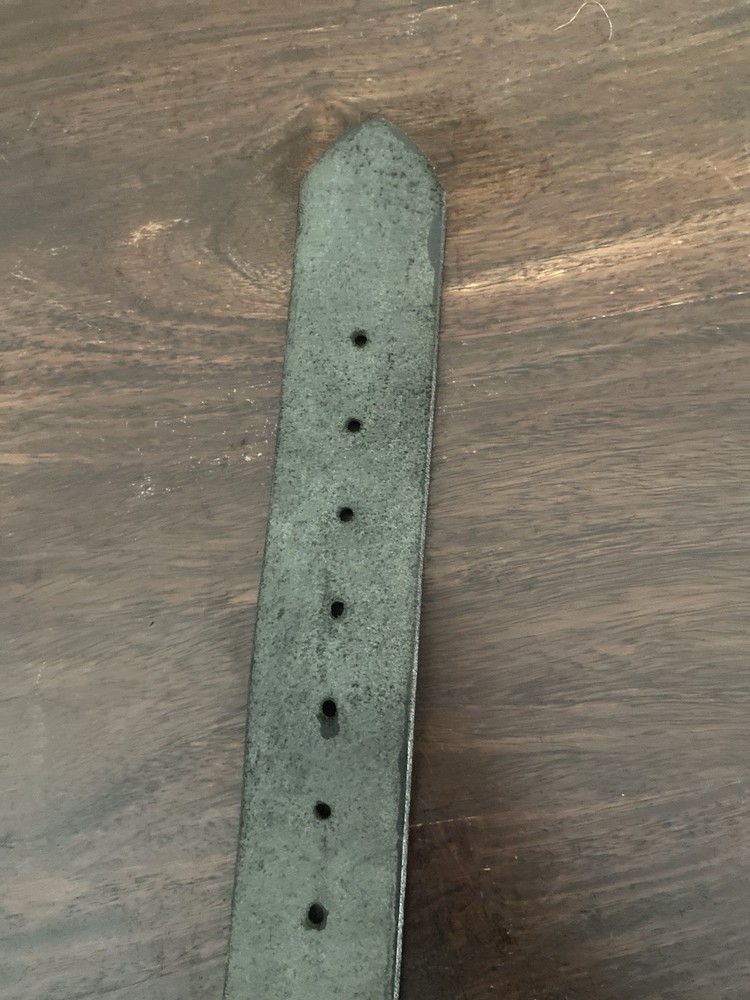 Boston Leather 1.5" Garrison Leather Belt, Size 54