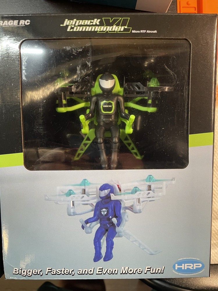 Rage RC 4520 Jetpack Commander XL RTF - Black