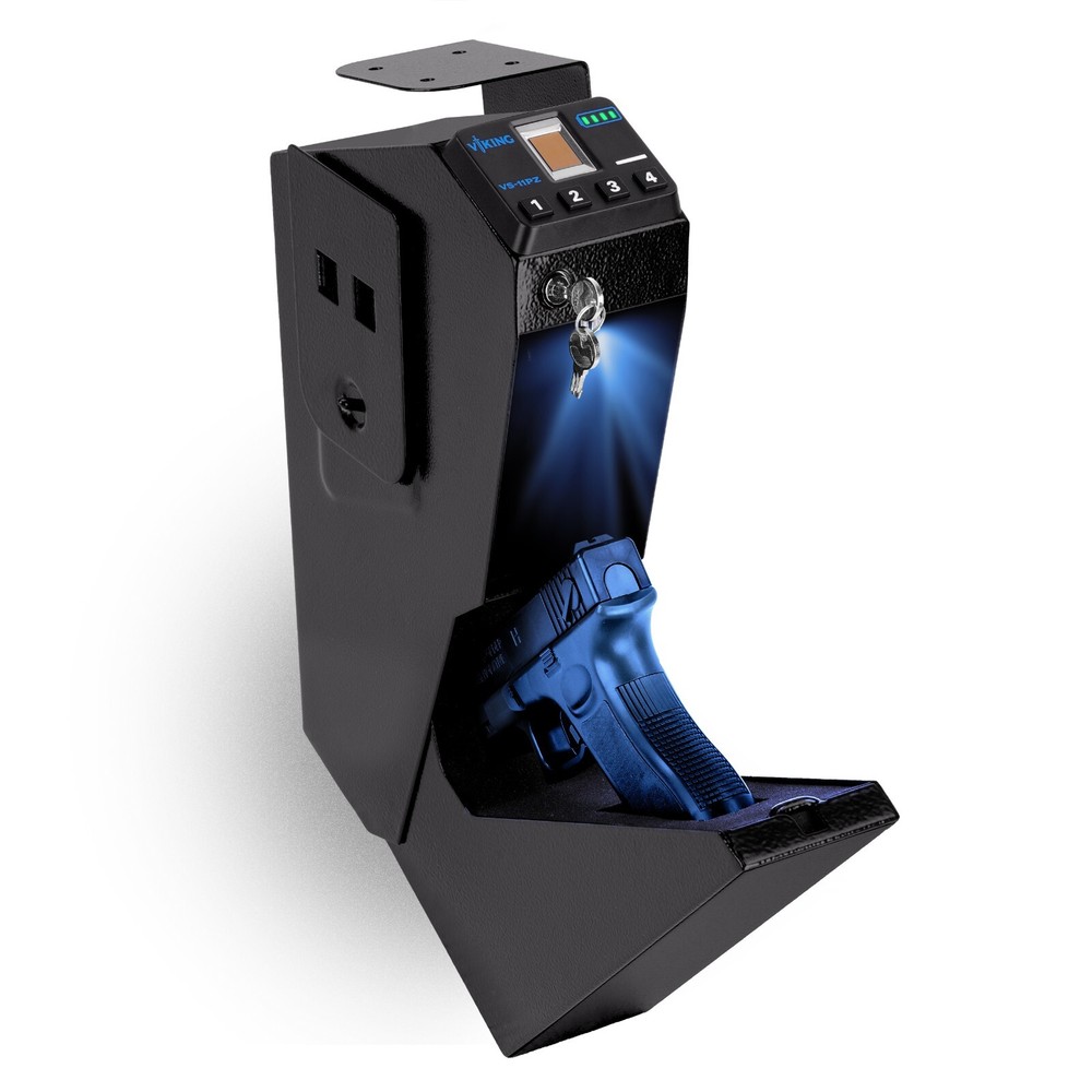Viking Security Safe VS-11PZ Fast Access Handgun Biometric Fingerprint Safe