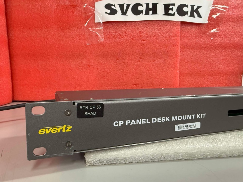 EVERTZ QUARTZ CP1RU-DMK CP PANEL DESK MOUNT KIT