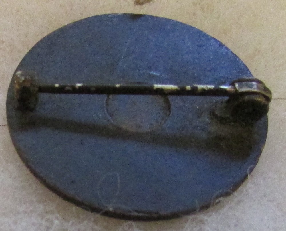 WW1 US Cavalry G Troop Collar Disc, Pin-back