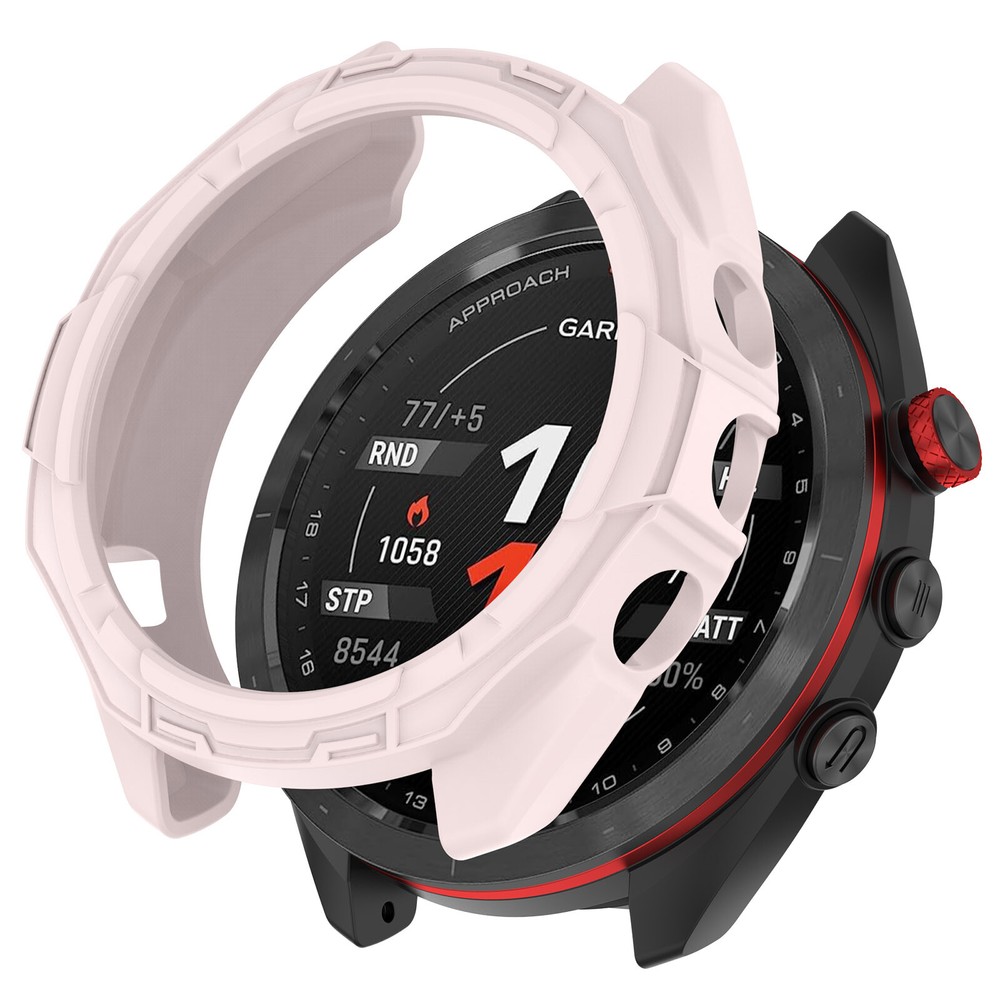 Plating TPU Watch screen Protector Case Protective Cover for Garmin Approach S70