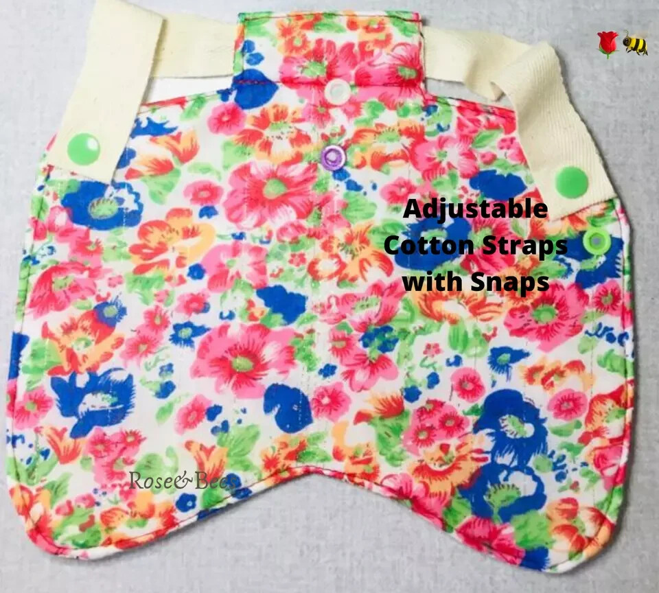 Chicken Saddle Adjustable Straps W Snaps Hen Apron Feather Protector Jacket Wing