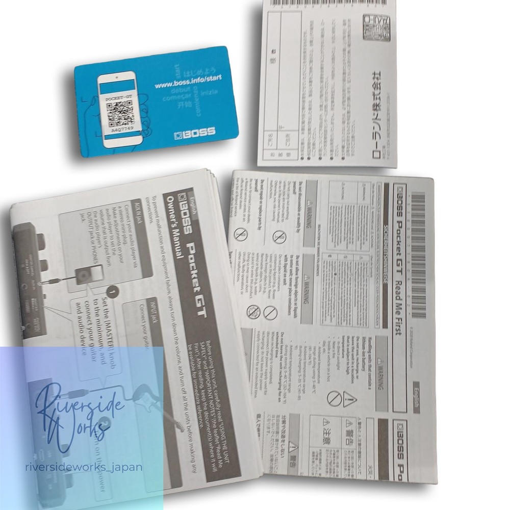 BOSS Pocket GT Portable Guitar Effects Processor JP