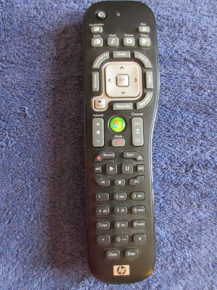 HP REMOTE - MODEL TSGH-IR01 SW REV A