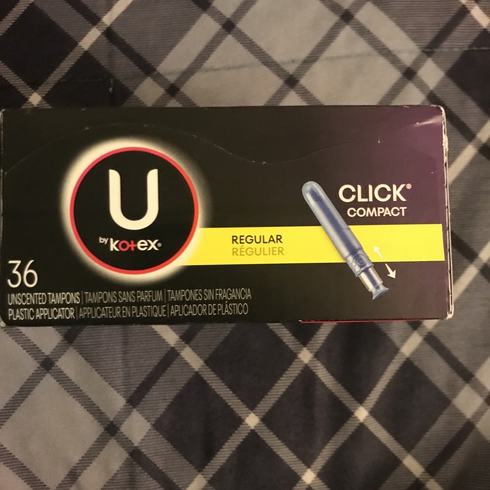 U By Kotex Regular- 36 Unscented Tampons