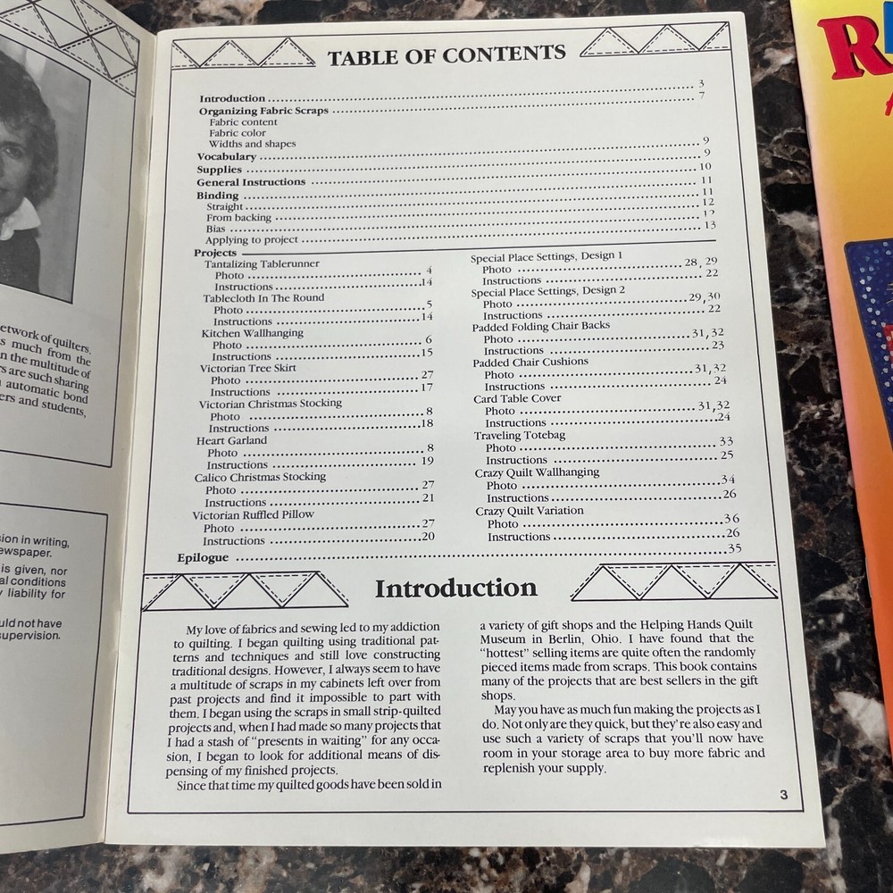 Quick Quilting Basics / Art Quilts for Kids Refrigeratr Blocks Patterns Projects