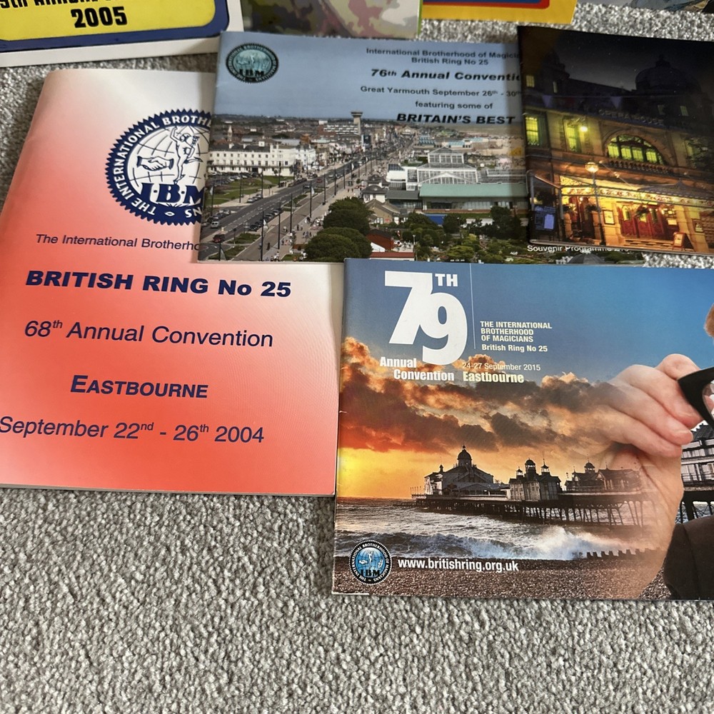 12x IBM magic Convention 2004-2016 Programs