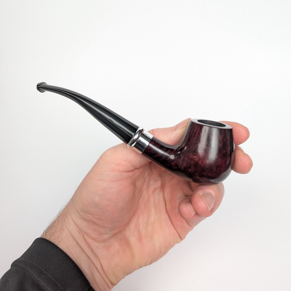 Mr. Brog No. 85 Schmidt Briar Wood Pipe - Open Box, Lightly Used, Handcrafted
