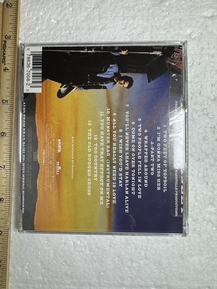 Brad Paisley Autographed / Signed Part II CD - Unopened