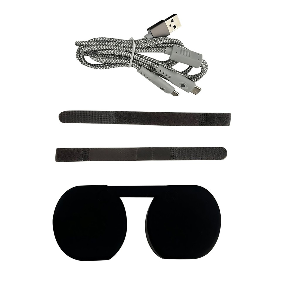 1 IN 2 Out Handle Charging Cable Silicone Glasses Protective Cap Kit For PS5 VR2