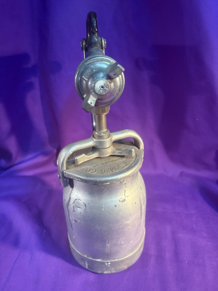 BINKS MODEL 7 PAINT SPRAY GUN tested and works
