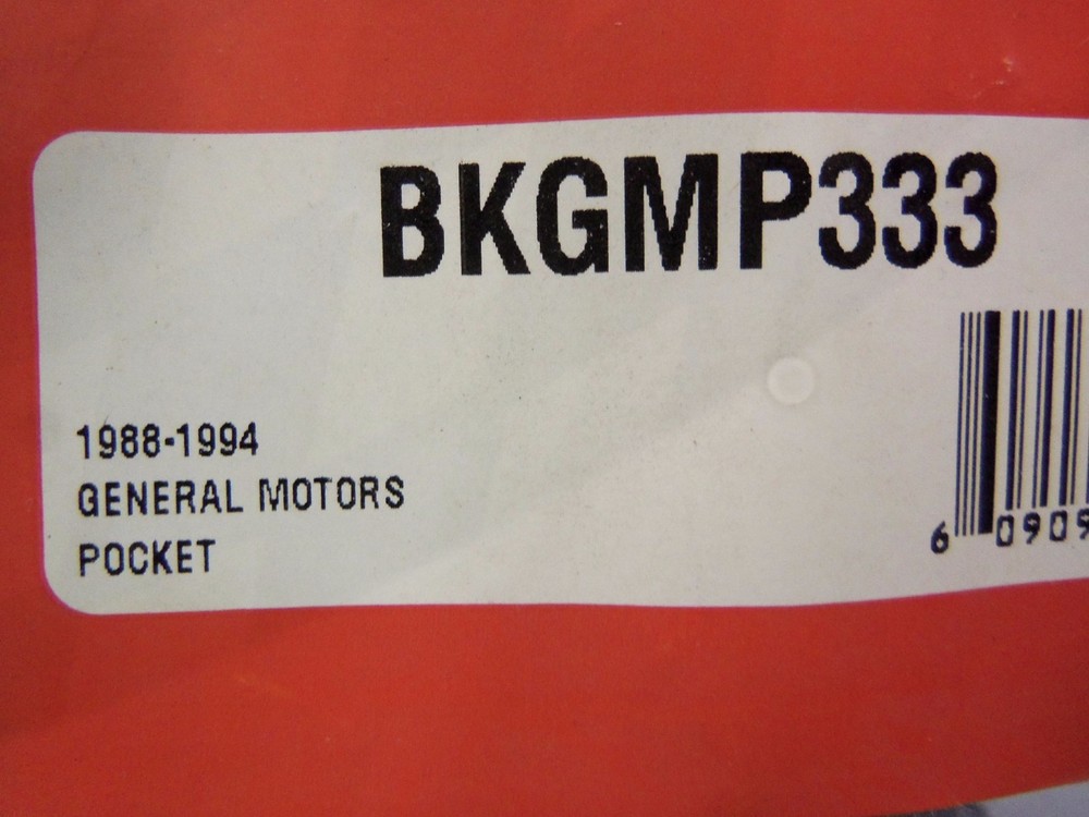 Best Kits Storage Pocket w/ Front Lip for Select GM's BKGMP333