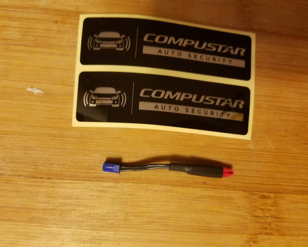 Compustar 2 Way Temperature Thermistor Newest Style, Red Top. Temperature Sensor