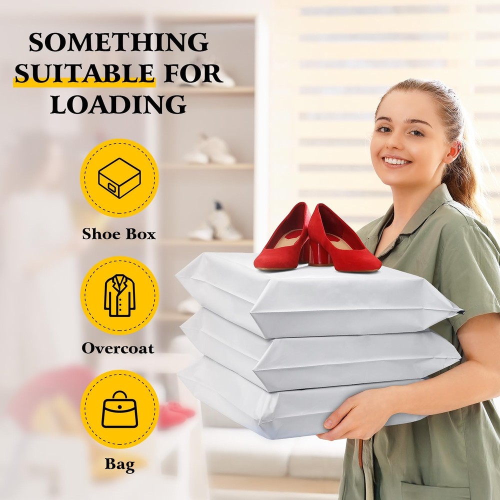 25Pcs Large Self Seal Envelopes, Waterproof Poly Mailers For Clothes