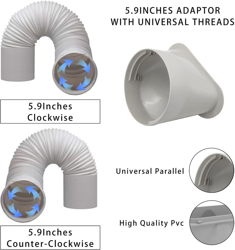 Portable Window Air Conditioner Exhaust Kit