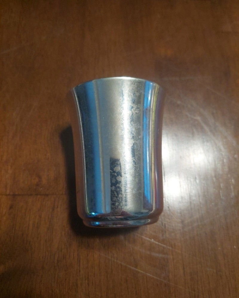 Vintage Napier 6oz Silver Plated Peter Rabbit 3D Cup