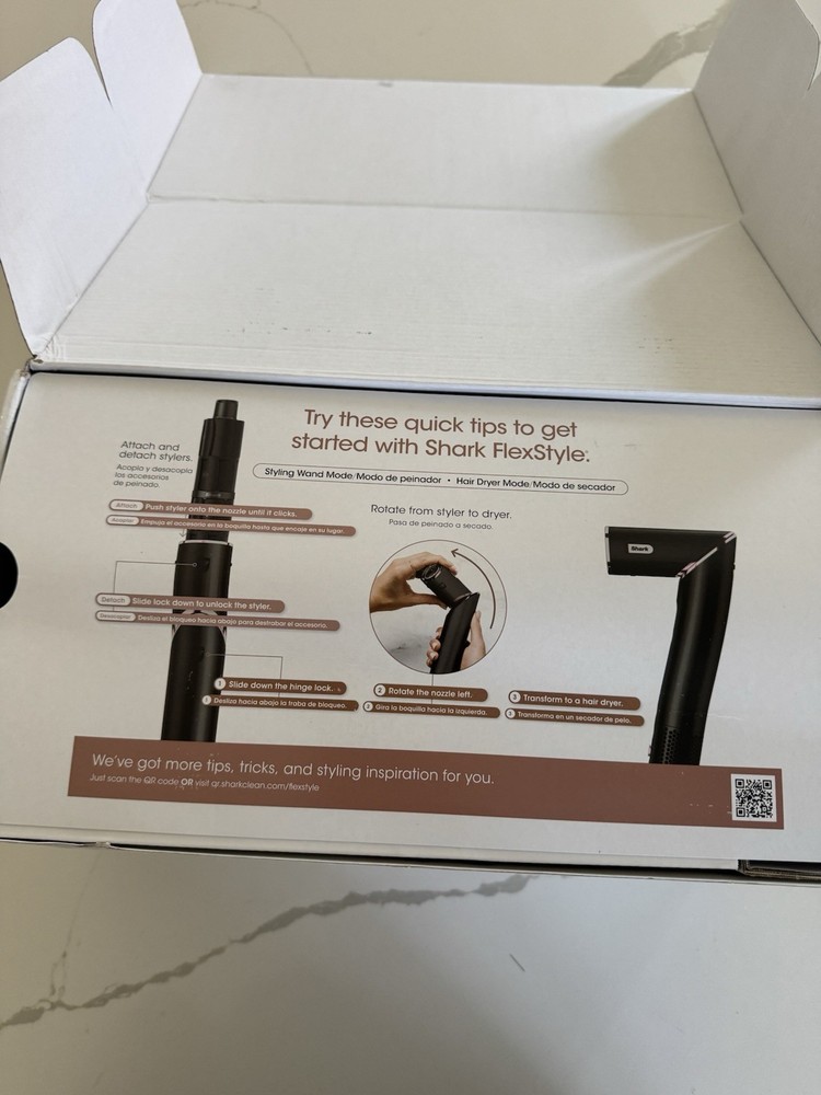 Ninja HD461BK Shark FlexStyle Air Styling and Drying System (NEW - Open Box)