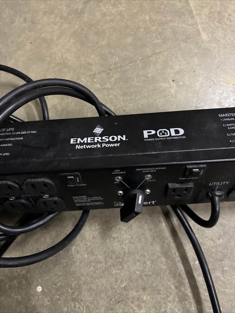 Emerson Liebert Micropod AC Power System MP2-115A