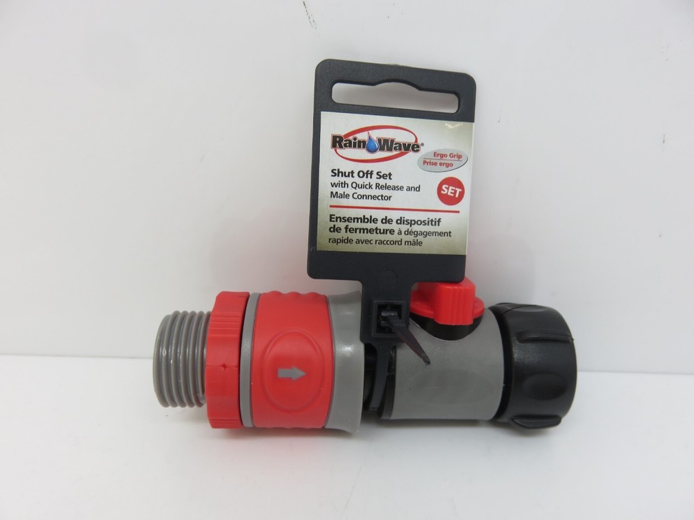 RAINWAVE PLASTIC SINGLE SHUT OFF SET RW-N502