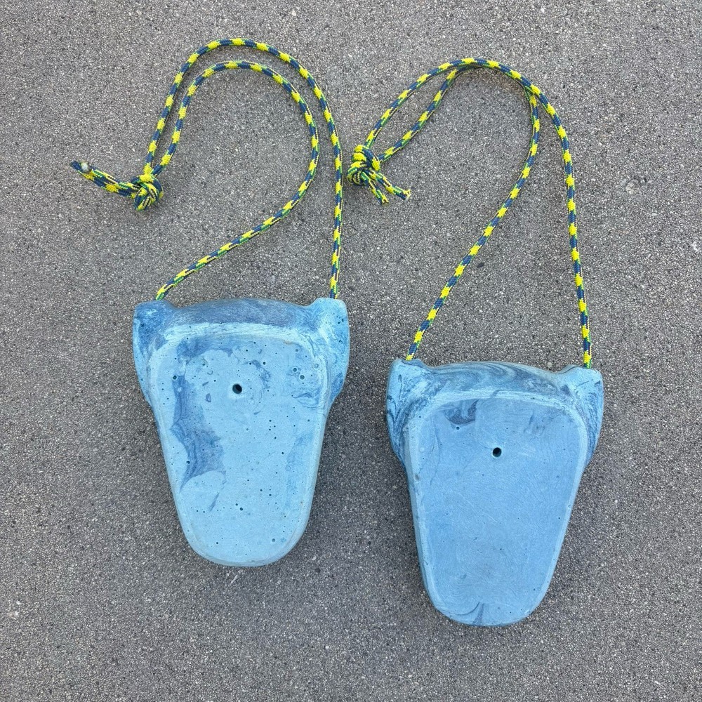 Metolius Rock Rings Blue 3D Training Holds for Climbing