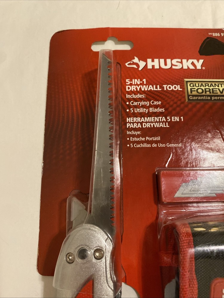 Husky 5-in-1 Drywall Tool Blades