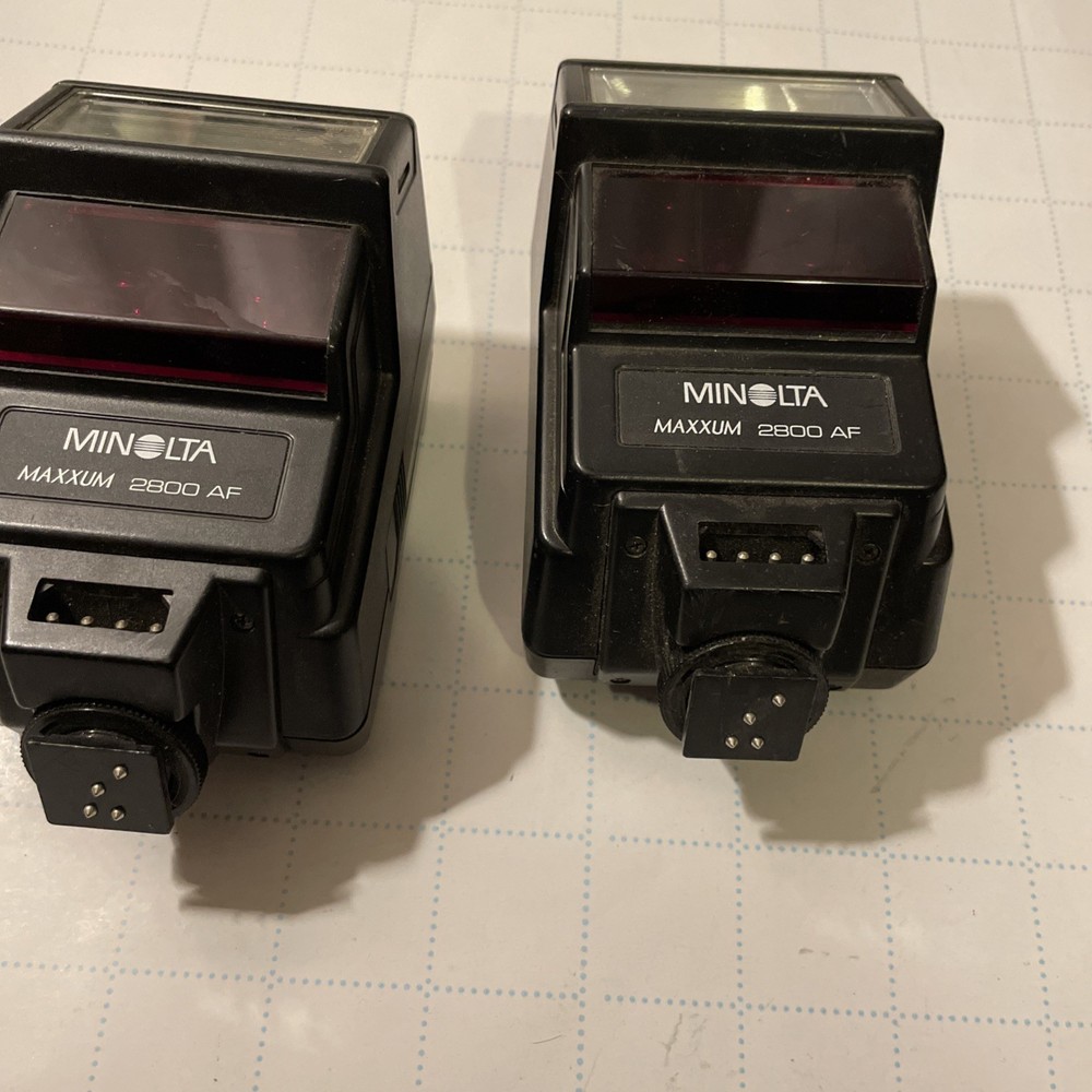 Minolta Maxxium 2800 AF Flash Unit Quality 2