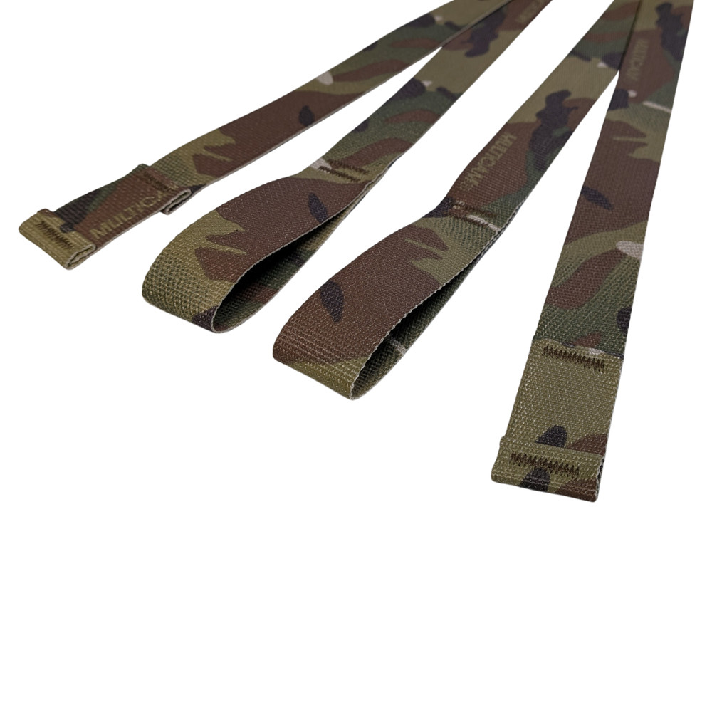2 Military MultiCam MOLLE Assault Field Pack Backpack Lower Shoulder Straps