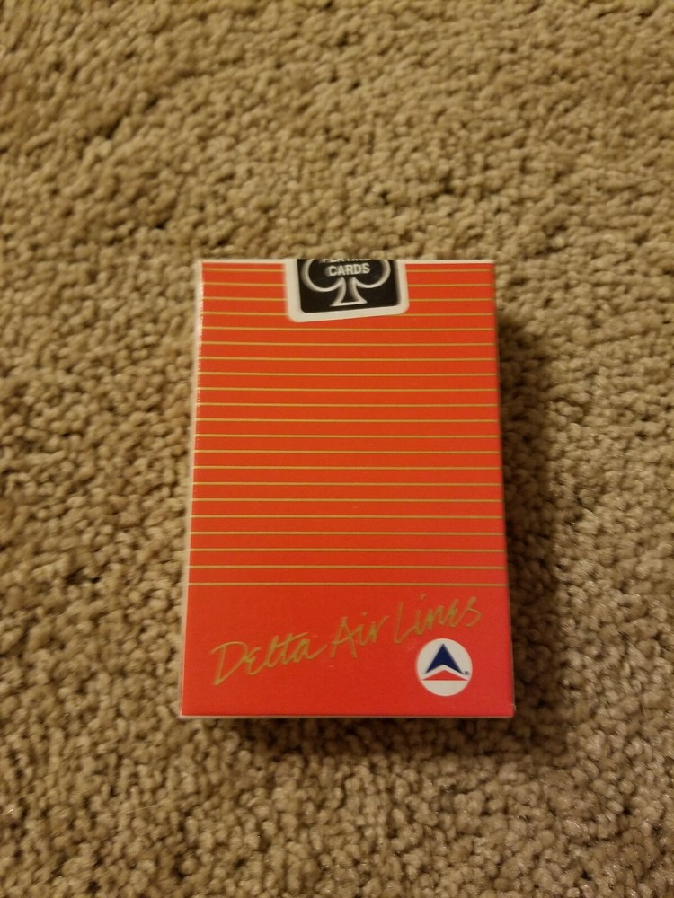 Delta Airlines Sealed Playing Cards