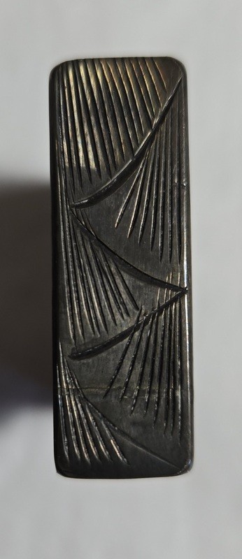 800 Silver Beautiful Engraved Vintage Cigarette Lighter