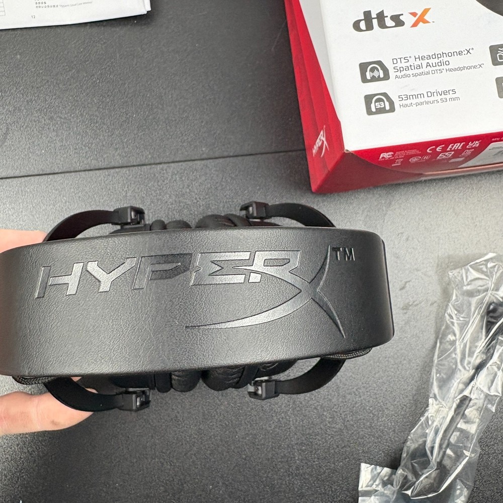 HyperX Cloud Core Wireless Legendary Comfort DTS Gaming Headset (PC)-No ADAPTER
