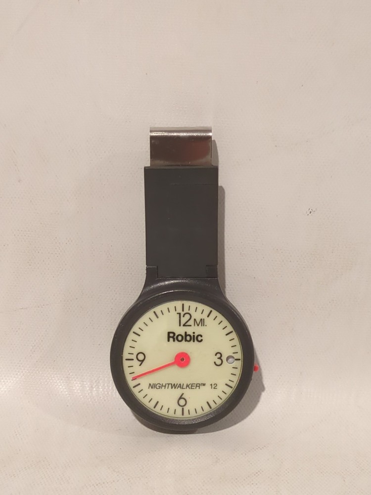 BROOKSTONE- NIGHTWALKER 12 Pedometer Step Counter Vintage Untested