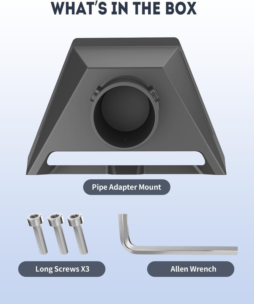 Starlink Gen3 Pole Mount Kit Adapter - Easy to Install & Durable Design
