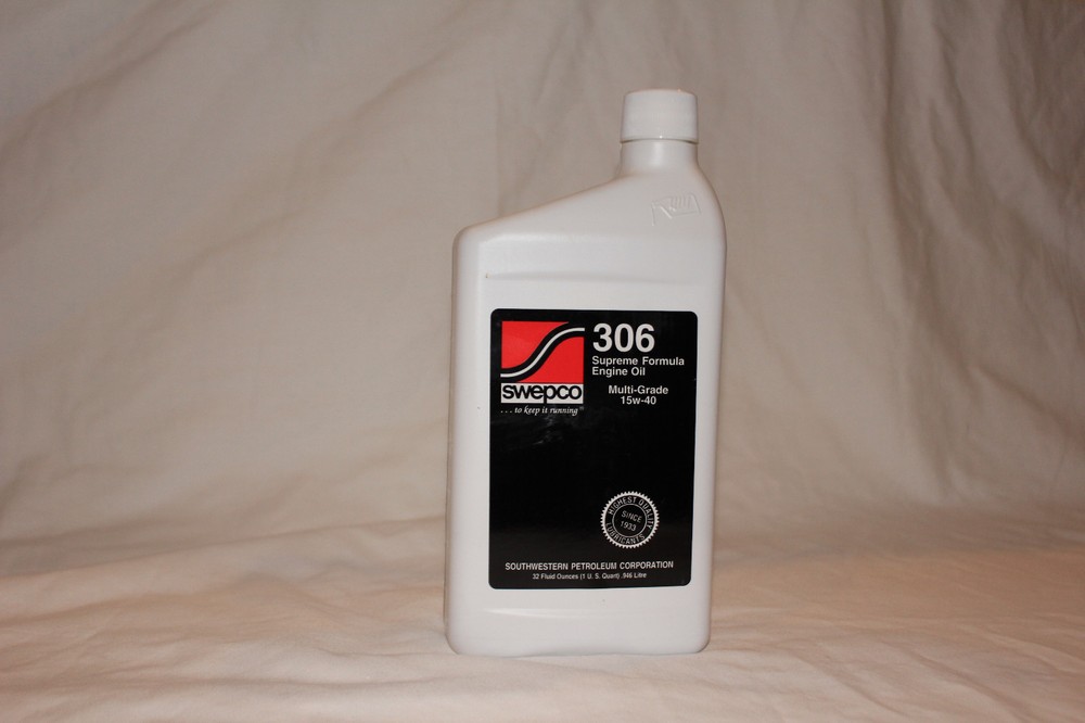 Swepco 306 15w40 Supreme Formula Engine Oil 1 quart