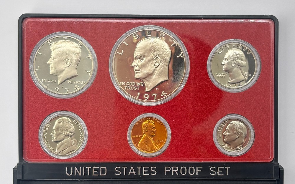 1974-S US Mint Proof 6 Coin Set in OGP