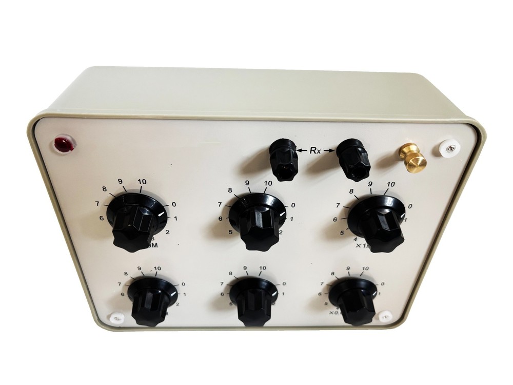 Decade Resistance Box Adjustable DC Resistance Box Range 0~1.111110GΩ