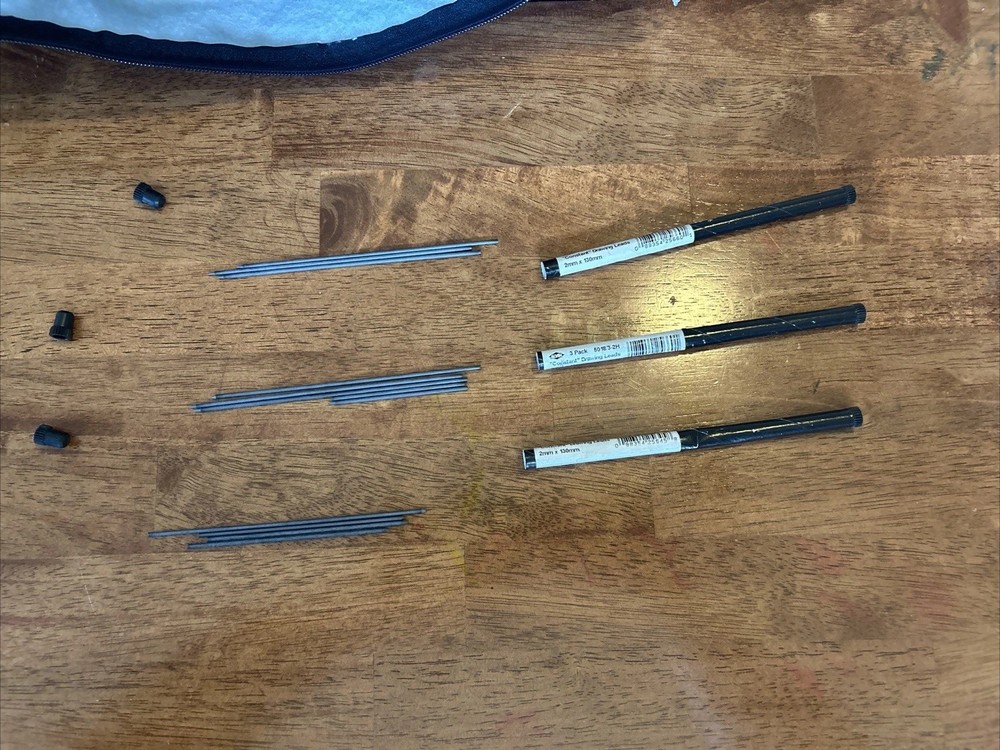 Alvin Drafting Architect Tools Triangle Ruler Brush Pen Lead Compass Dots Lot