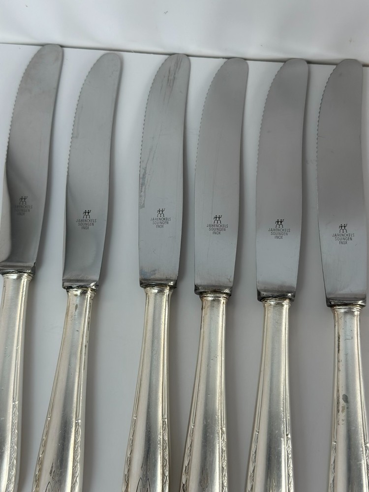 HOMAG 90 Silverplated Flatware Set Vintage Monogram K Serving Pieces