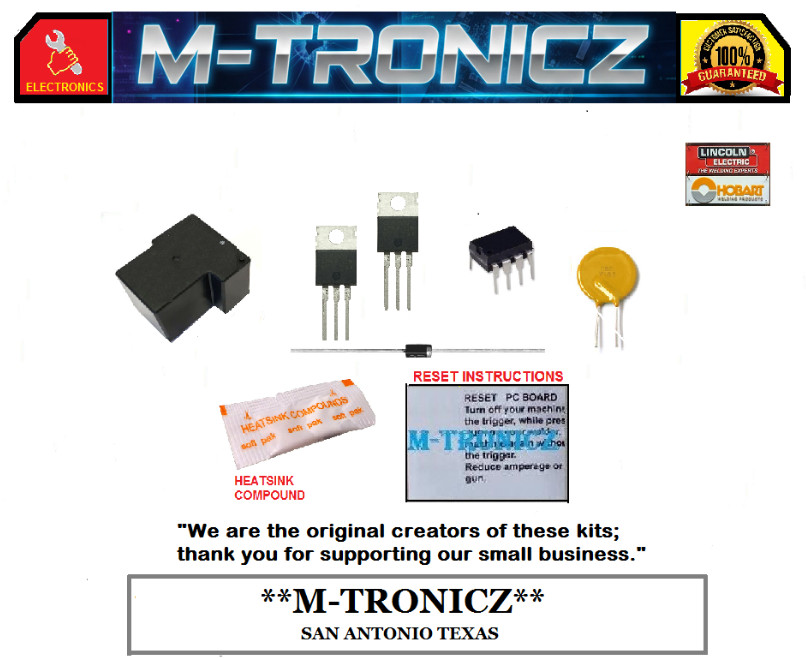 HOBART HANDLER 135  CONTROL BOARD 195886  KIT WITH RESET INSTRUCTIONS